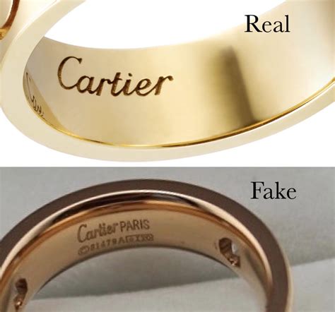 cartier love ring real